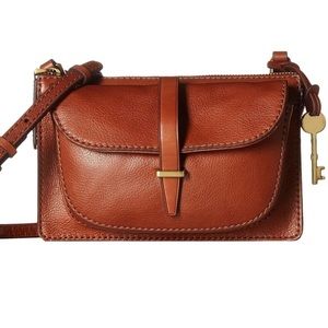ISO fossil small Ryder crossbody brown